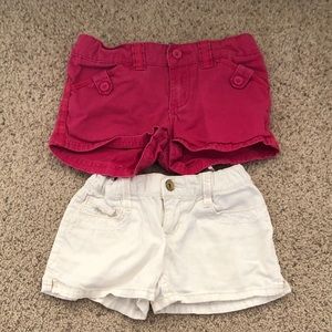 Lot of 3 girls shorts